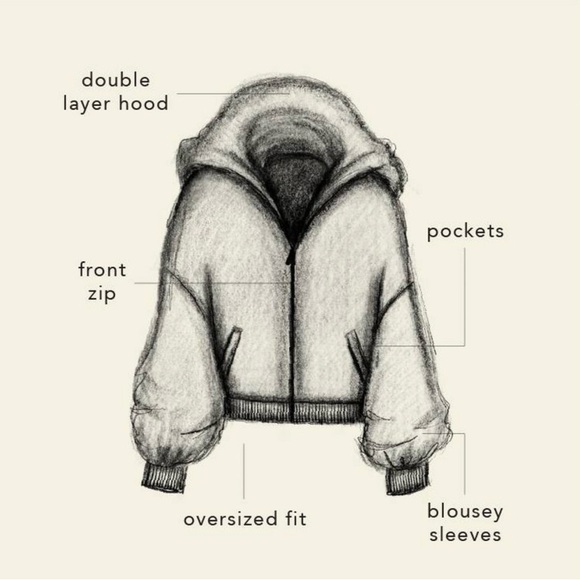 NWT Blogilates Full Zip Hooded Sweatshirt Hoodie Sz S Steel Blue - Picture 7 of 11